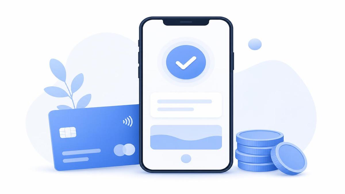 Способы погашения кредита без процентов — смартфон и банковская карта